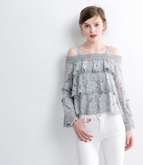 梦幻蕾丝衫：稀缺又前卫，分分钟引爆回头率（图）