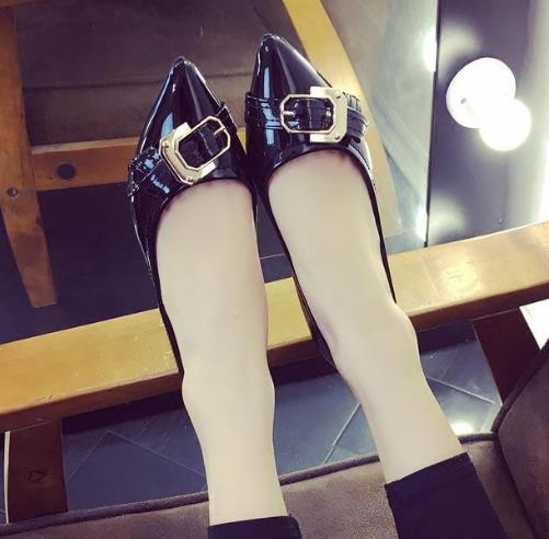 2017新款平底单鞋浅口瓢鞋：洋气舒适更显长腿（图）