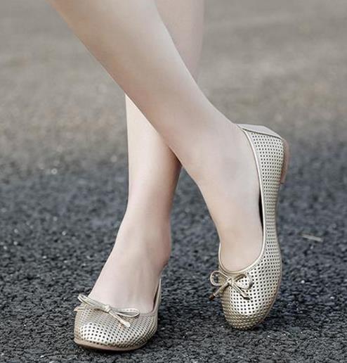 2017新款平底单鞋浅口瓢鞋：洋气舒适更显长腿（图）