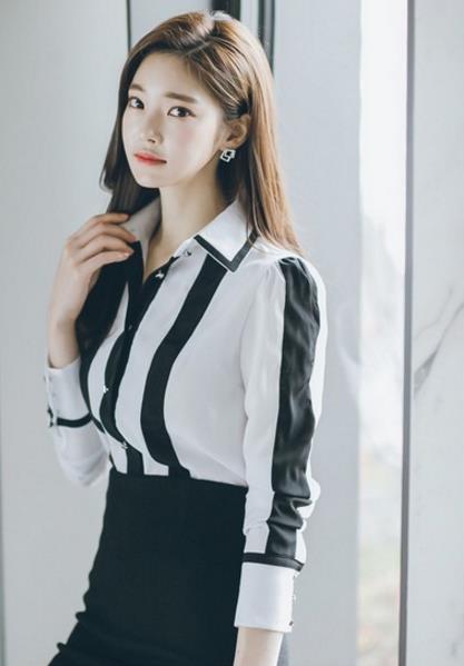 链条包搭配格纹立领宽松衬衫:彰显森系衬衫的时效性(图) 链条包搭配格纹立领宽松衬衫:彰显森系衬衫的时效性(图)