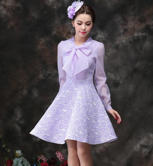 印花雪纺连衣裙的多种搭配：5款连衣裙彰显淑女风情