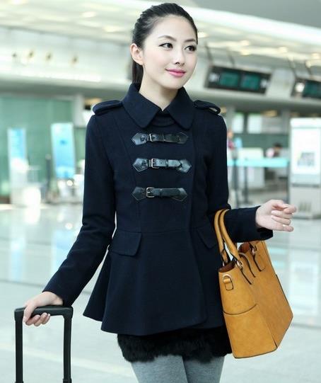 军旅风短外套怎么搭配裤子：演绎帅气干练职业范（图)