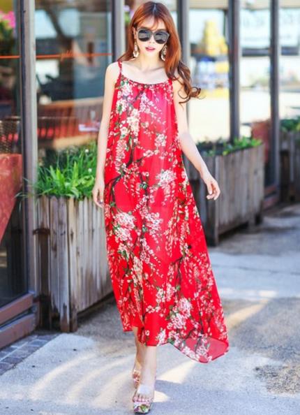 中长袖莫代尔棉连衣裙搭配：时尚连衣裙呈现妩媚性感