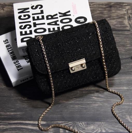 时尚圈新宠精致百搭链条小方包：简约小方包推荐（图)