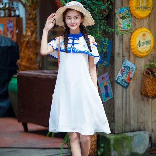 2017新款连衣裙图片推荐:清新自然惹人爱 2017新款连衣裙图片推荐:清新自然惹人爱