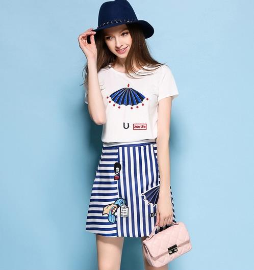 棉麻荷叶边两件套怎么搭配：彰显时尚文艺范儿（图)