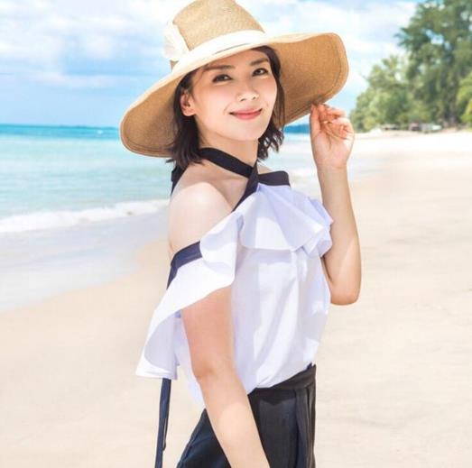 明星同款露肩衬衫搭配：显高显瘦衬衫推荐（图）