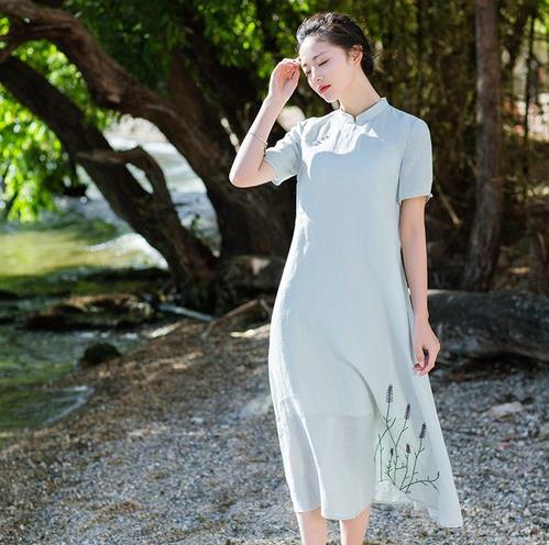 中国风连衣裙：定格了瞬间，惊艳了时光（图）