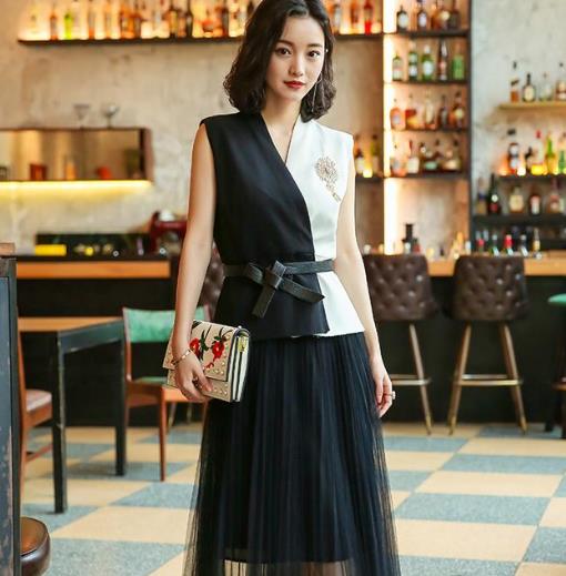 半身A字百褶裙怎么搭配：5款凸显浓郁复古风（图）