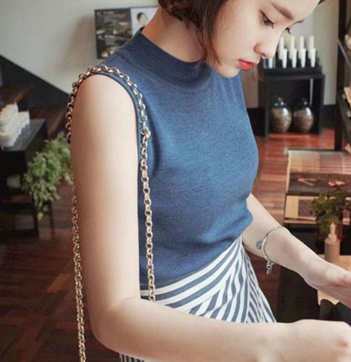 针织冰丝背心怎么搭配下装:百搭背心推荐(图) 针织冰丝背心怎么搭配下装:百搭背心推荐(图)