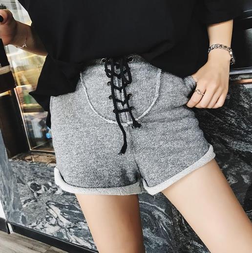 这么凉快的高腰宽松a字裤：显得腰这么细，你造吗？