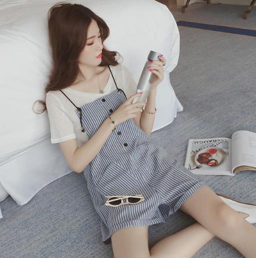 2017新款淑女休闲两件套:抓住夏天的尾巴(图) 2017新款淑女休闲两件套:抓住夏天的尾巴(图)