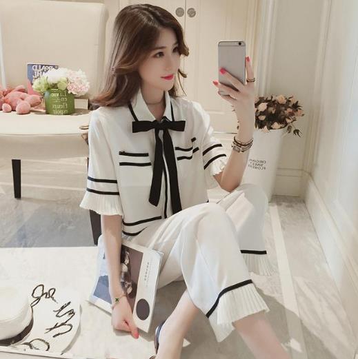 2017新款淑女休闲两件套：抓住夏天的尾巴（图）