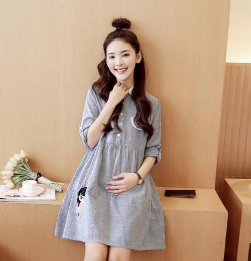 民族风气质刺绣连衣裙：让你怀孕也美丽（图）