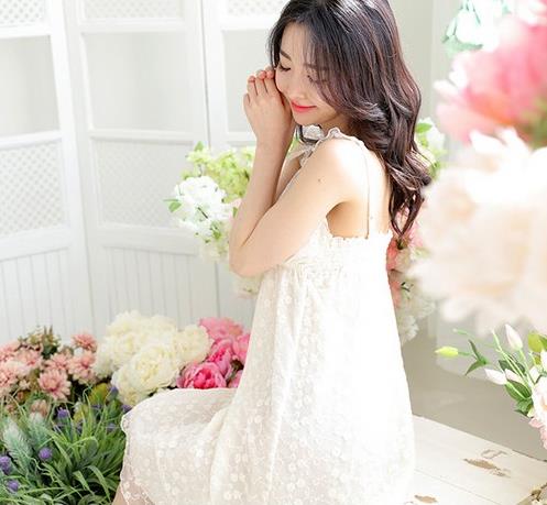 2017复古一字领两穿睡裙：女装新款睡裙推荐（图）