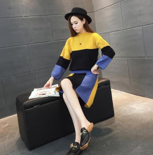 这几款时尚针织套装单穿打底都很美(图) 这几款时尚针织套装单穿打底都很美(图)