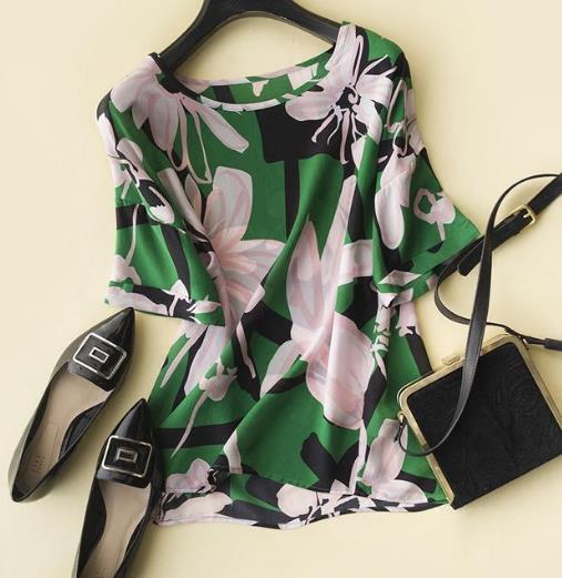 原来真丝衬衣可以这样穿：优雅又知性（图）