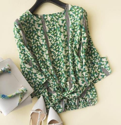 原来真丝衬衣可以这样穿：优雅又知性（图）