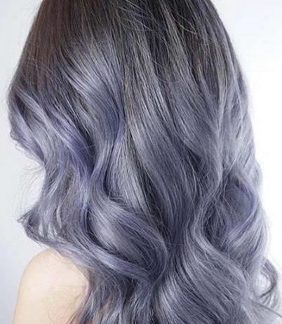 今年最流行什么染发色 时尚洋气水蓝色推荐