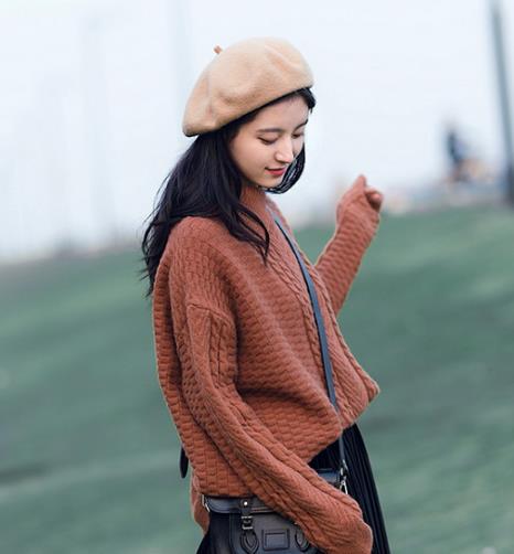 少女活力感满满的冬装 想变美就靠它（图）