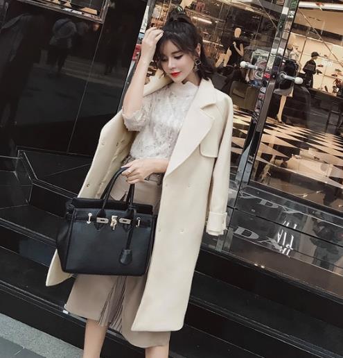 显瘦显气质是毛呢外套的第一要素（图）