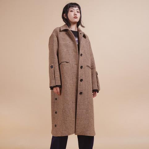 中长款格纹毛呢外套搭配:演绎知性帅气(图) 中长款格纹毛呢外套搭配:演绎知性帅气(图)