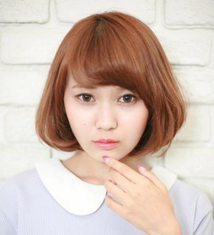 秋冬大热棕色系bobo头 清新修颜显气质（图）