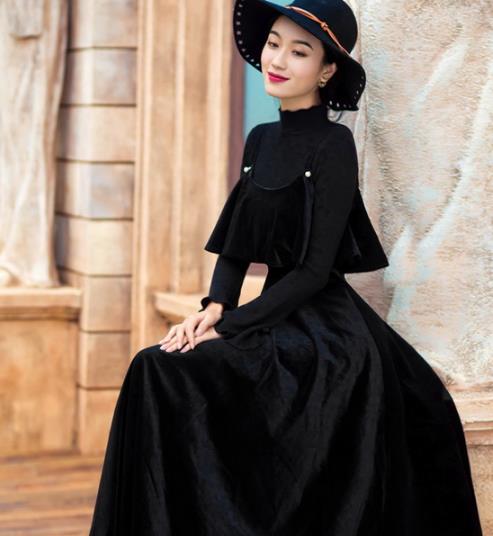 小黑裙的多种搭配让你年会与众不同（图）