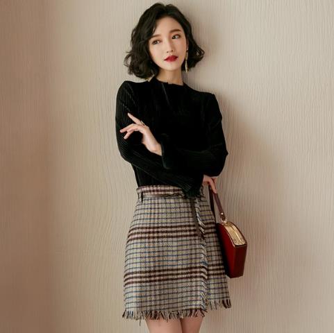 秋冬搭配小心机 显瘦阔腿背带裤两件套分享（图）