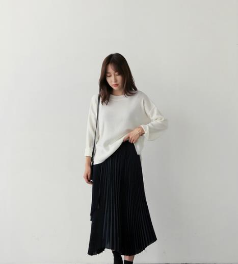 毛衣怎么搭配好看 2018韩国流行毛衣最美搭配