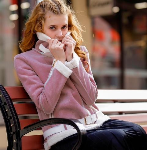 寒冬怕冷怎么穿：皮毛一体保暖加厚外套推荐（图）