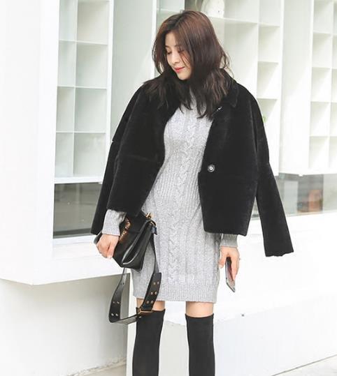 皮草外套这样搭 时尚显瘦穿出优雅气场（图）
