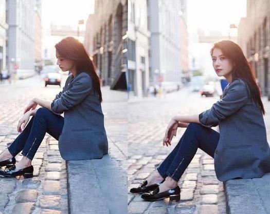 高圆圆小清新文艺范街拍搭配精选（图）