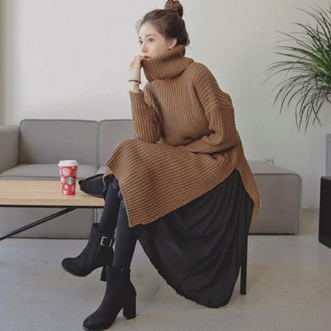 有了百褶连衣裙 冬天才会更有魅力（图）