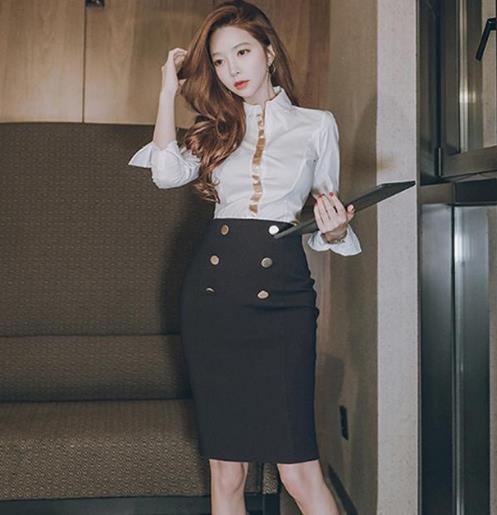 性感迷人的包臀裙 随便配件上衣都能美到炸（图）