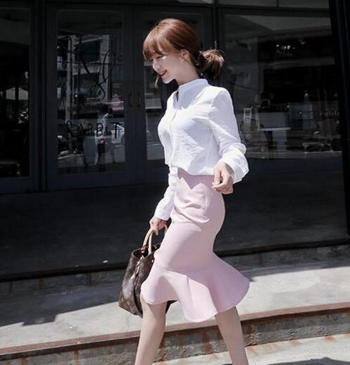 性感迷人的包臀裙 随便配件上衣都能美到炸（图）