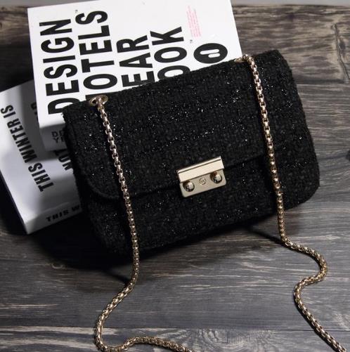 时尚圈新宠：精致百搭的链条包（图）