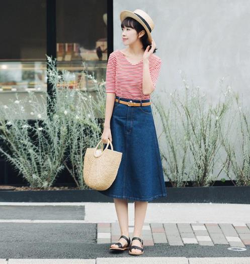 时尚百搭个性半身裙 显瘦超显大长腿（图）