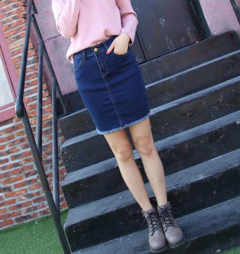 时尚百搭个性半身裙 显瘦超显大长腿（图）