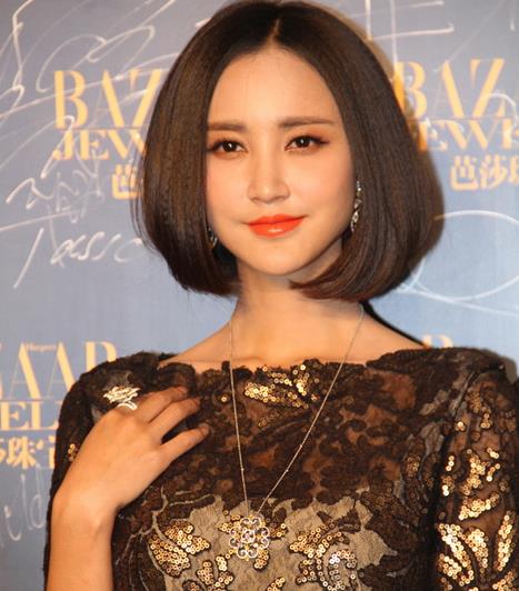 学张歆艺率真短发自信洒脱（图）