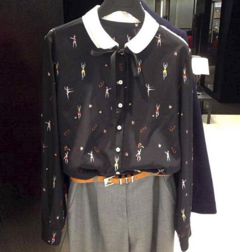 今年春季即将大火的衬衫 简单不失女人味（图）