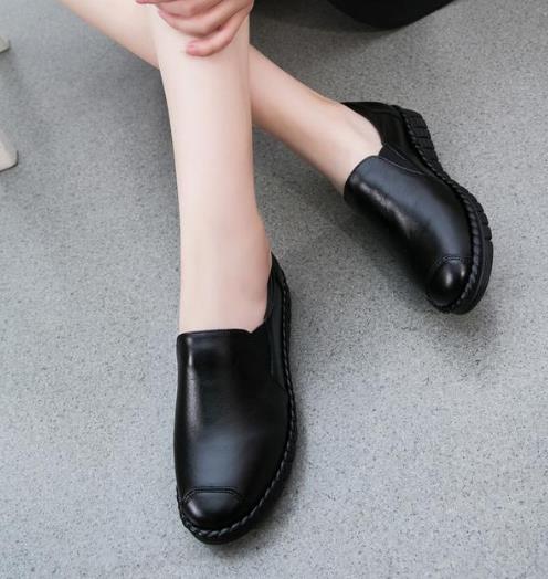 原来女生平底鞋要这样搭配才最显腿长（图）