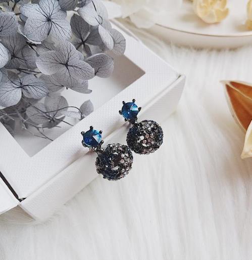 日韩个性气质百搭耳环搭配 更有女神范儿