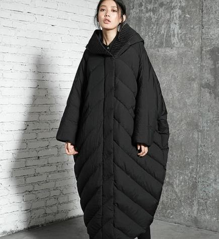 如何打破冬日无聊穿搭：时髦羽绒服穿出超模感