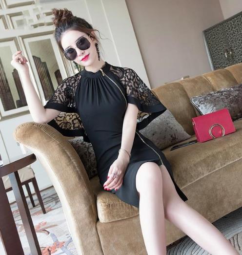 网纱连衣裙的多种搭配 优雅又性感(图) 网纱连衣裙的多种搭配 优雅又性感(图)