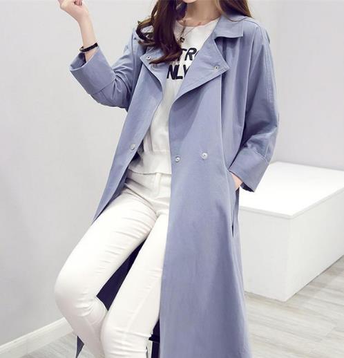 宽松舒适的早春外套 时尚显瘦显气质