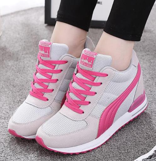 明星同款网面内增高鞋 轻松穿出大长腿