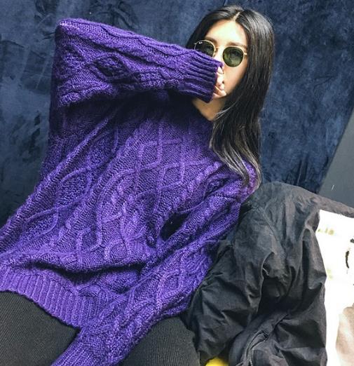 早春第一波针织衫 从显瘦减龄的喇叭袖针织衫开始