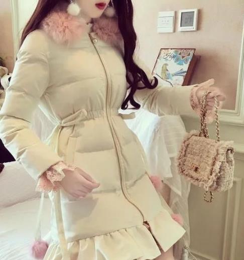 今年最流行公主风棉服 美到让人羡慕（图）