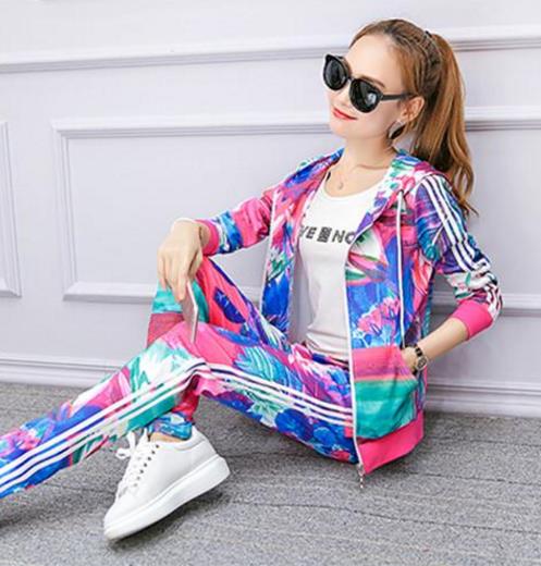 春季上新 引领时尚潮流的大码印花运动套推荐（图）